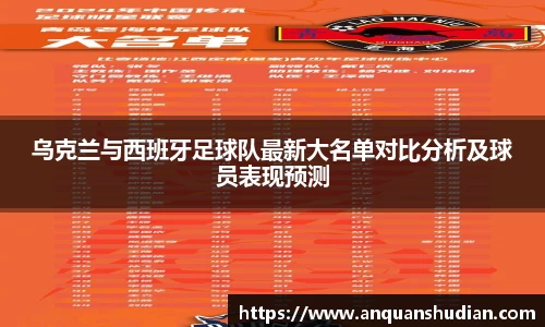 乌克兰与西班牙足球队最新大名单对比分析及球员表现预测