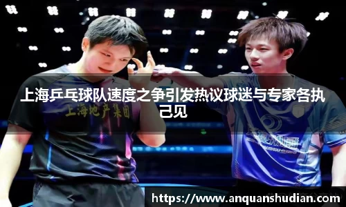 上海乒乓球队速度之争引发热议球迷与专家各执己见